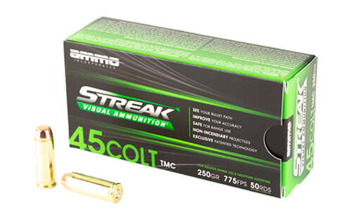 Ammunition STREAK Ammunition Streak Target 45Colt STREAK GRN 45 COLT 250GR TMC 50/1000 • Model: Streak Target